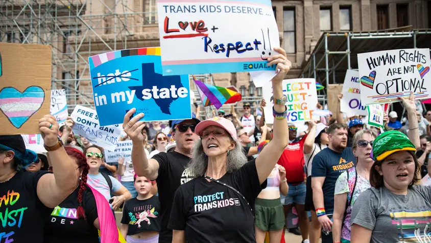 Protest by LGBT+ Rights Advocates